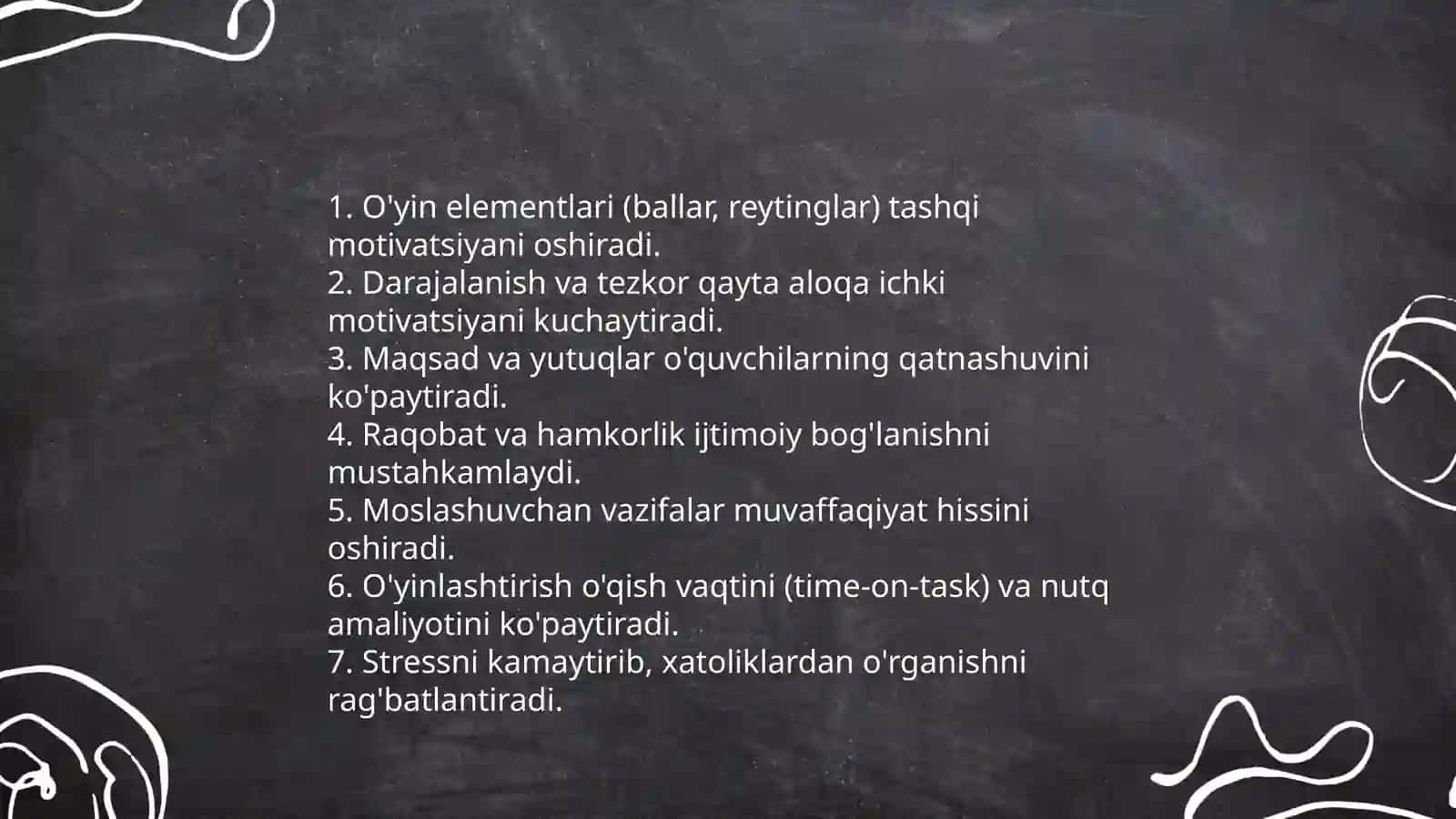 Chet tilini öqitishda öyin texnologiyasining roli 4
