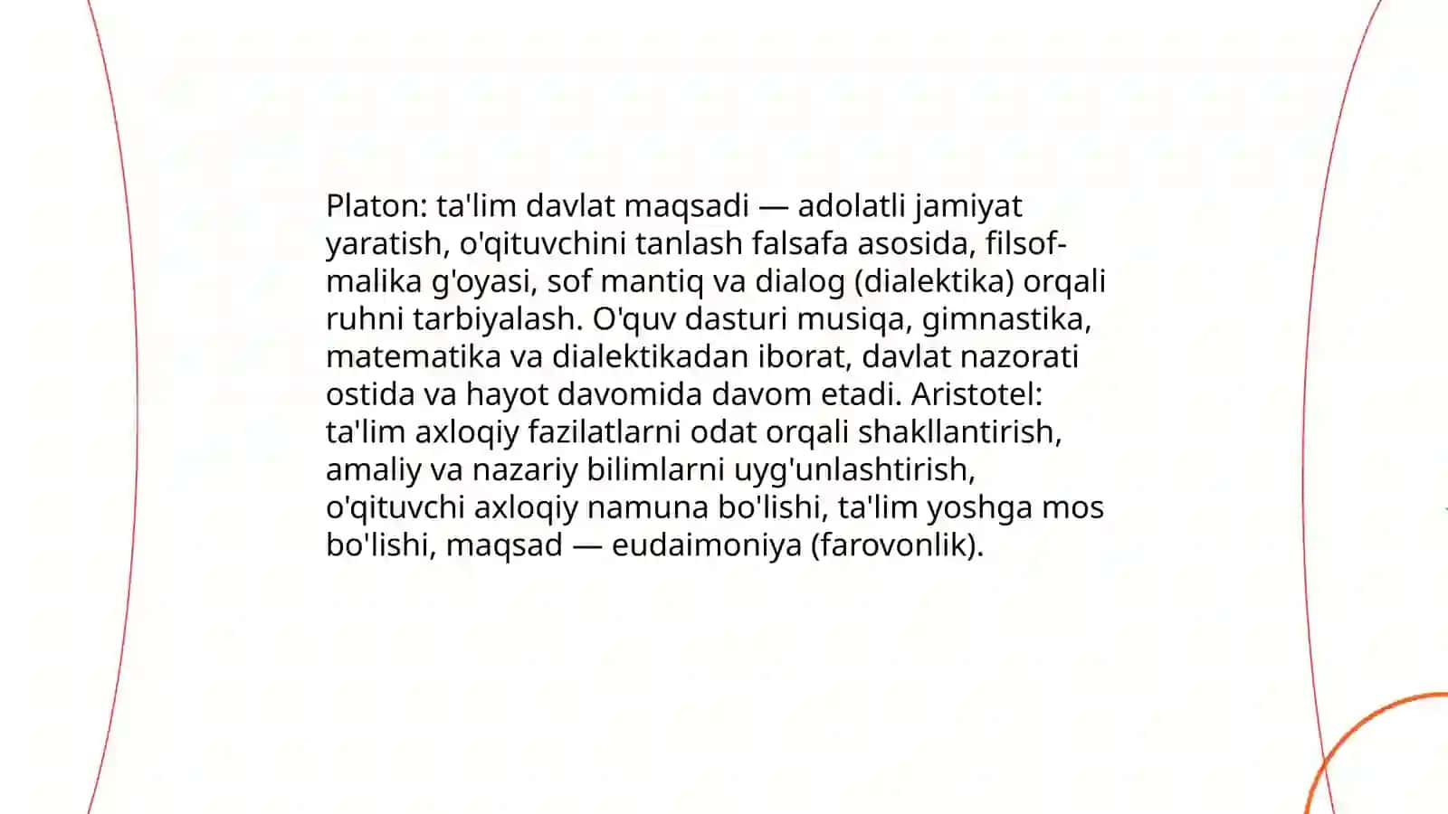 Gʻarb mamlakati allomalarining oʻqituvchilik kasbiga oid ilk qarashlari 4