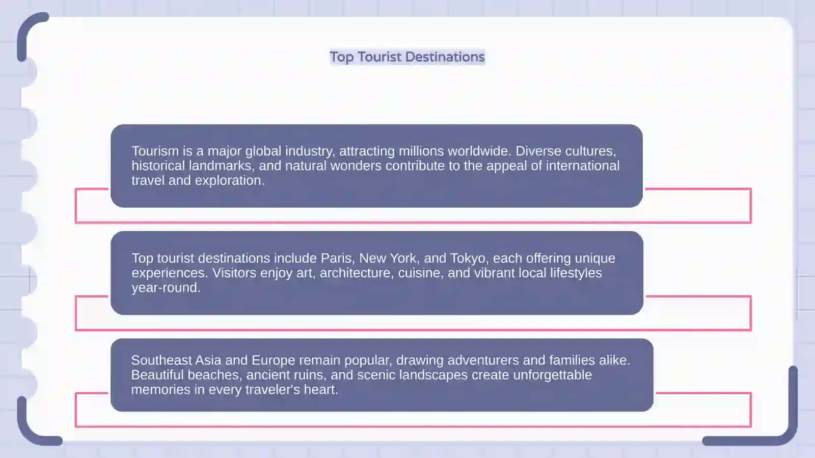 Tourism around the world 4