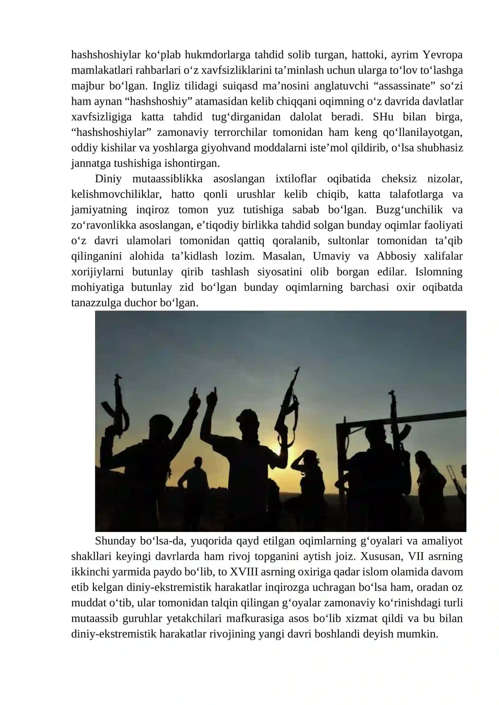 Ekstremizm va terrorizm tarixi 4