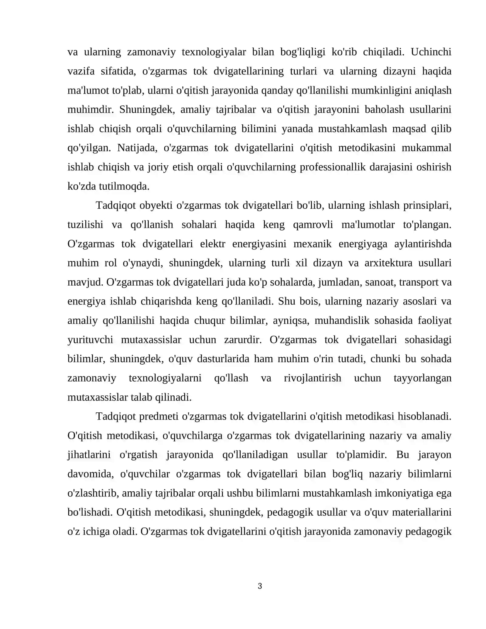 O'zgarmas tok elektir dvigateli mavzusini o'qitish metodikasi 4