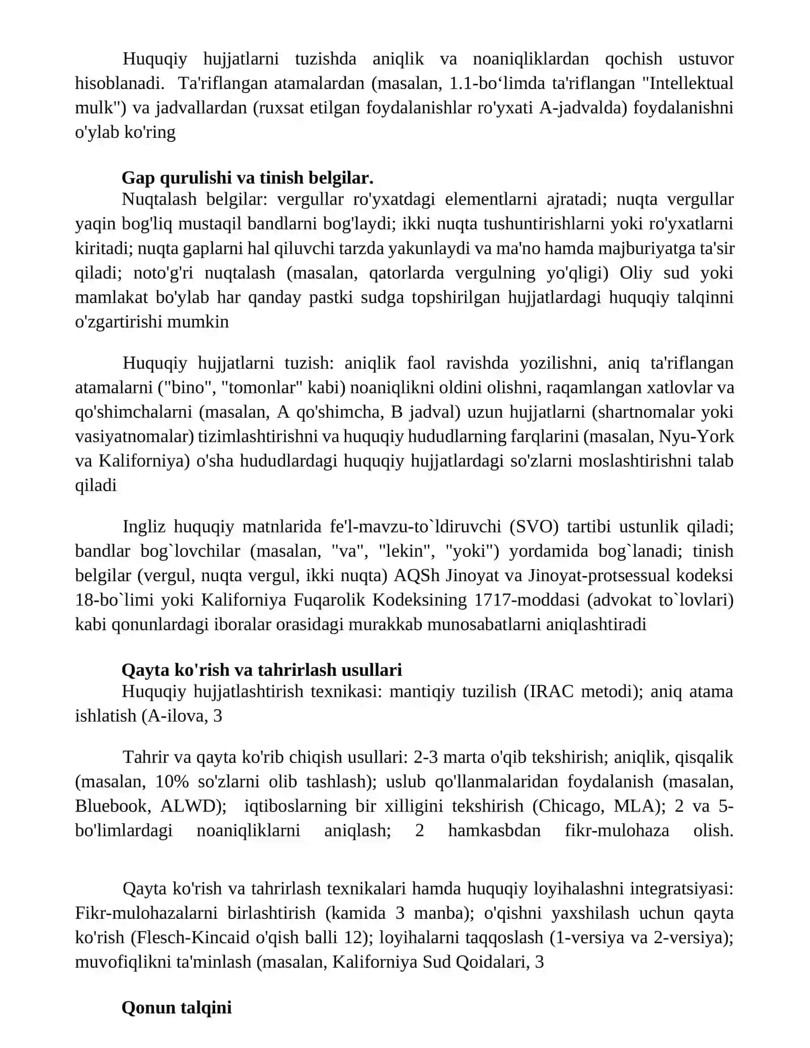 Huquq normasining yuridik texnikasi 4