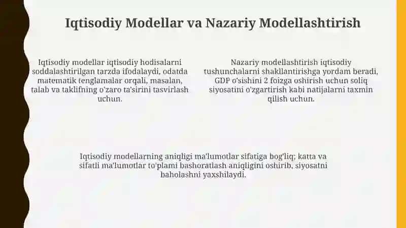 Iqtisodning ilmiy metodlari 4