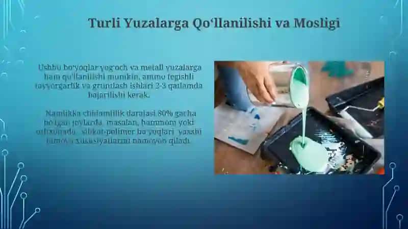 Silikat-Polimer Himoya-Dekorativ Bo`yoqlari 4