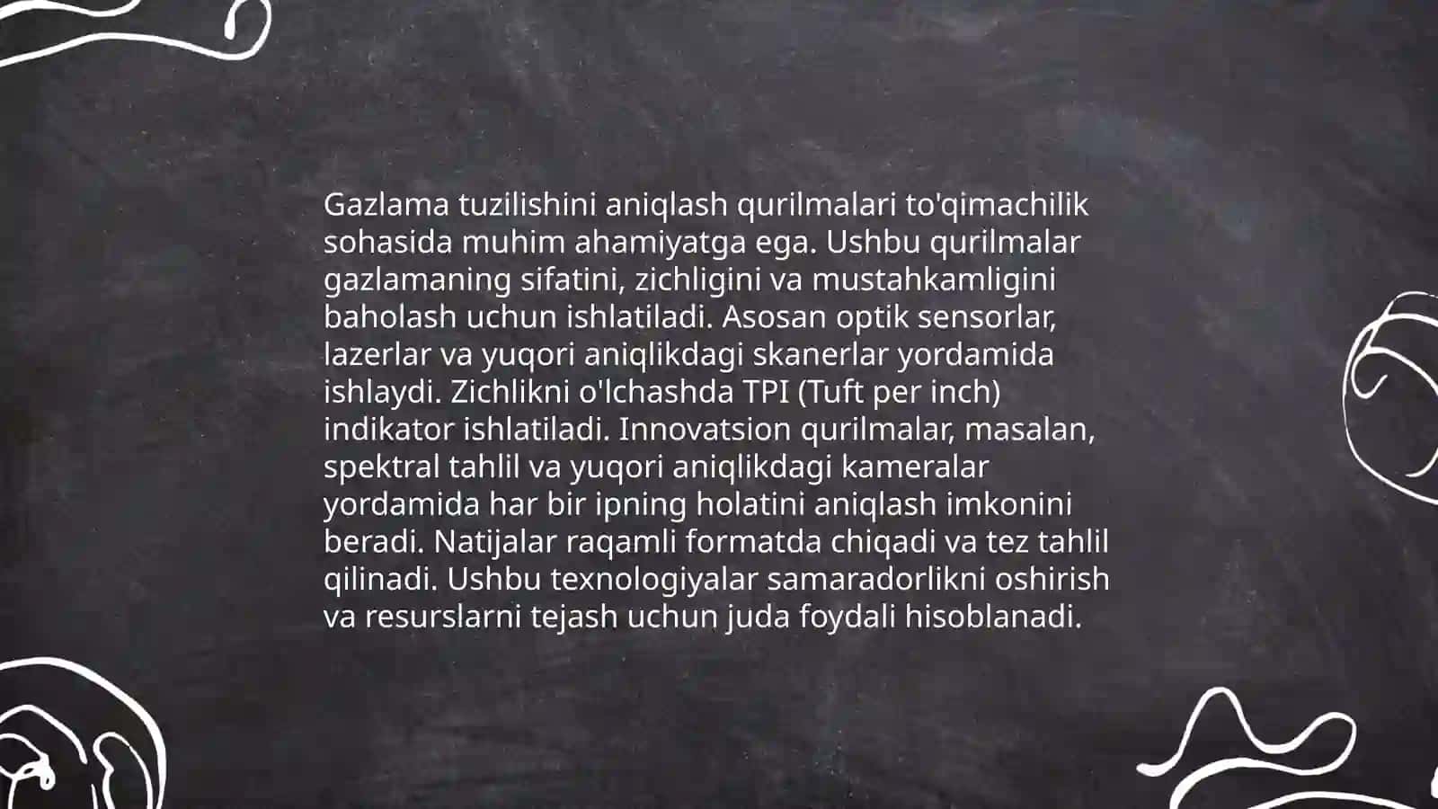 Gazlama xususiyatlarini aniqlash asbob uskunalari 4