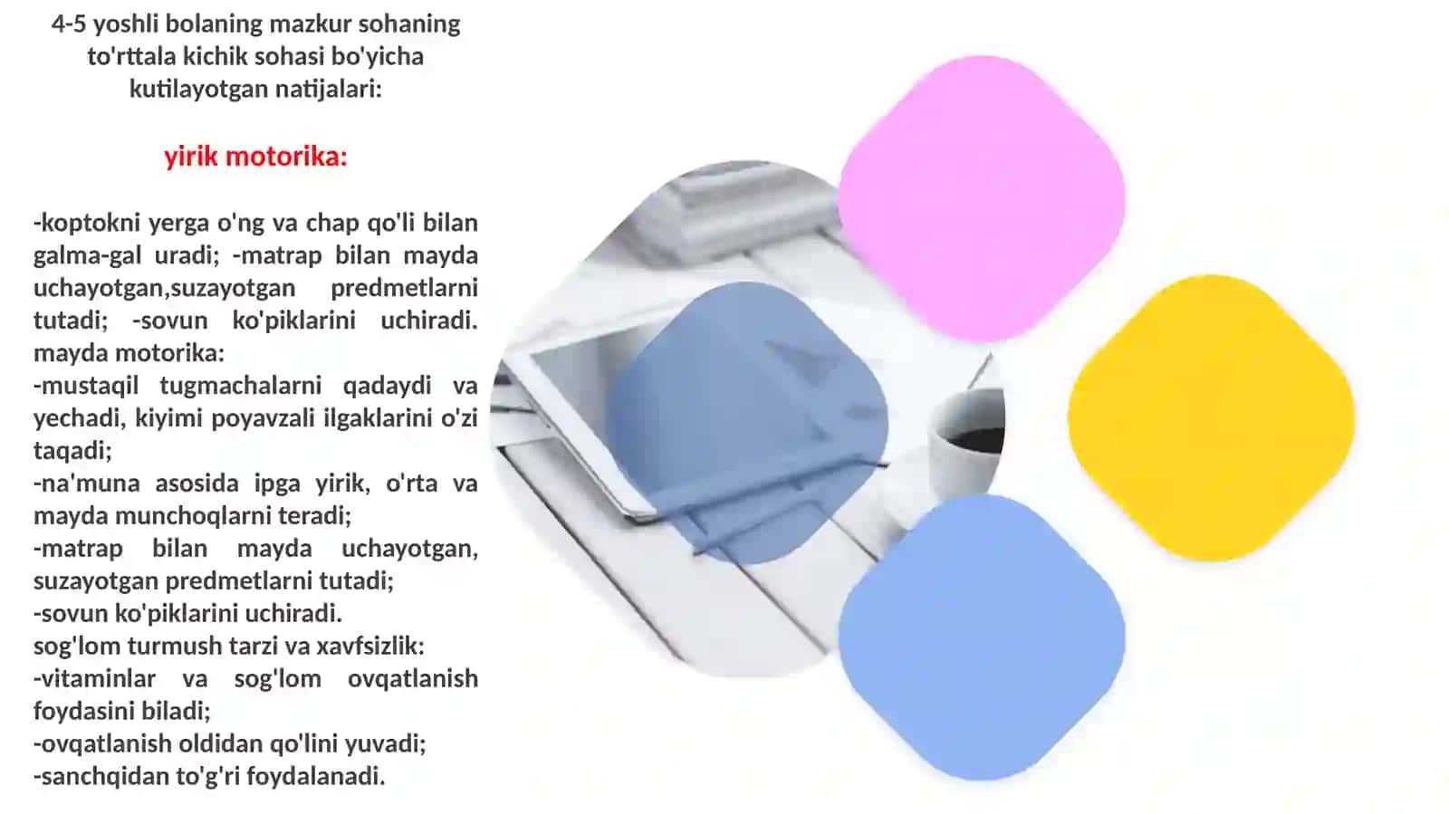 Jismoniy rivojlanish va sog'lom turmush tarzini shakllantirish 4
