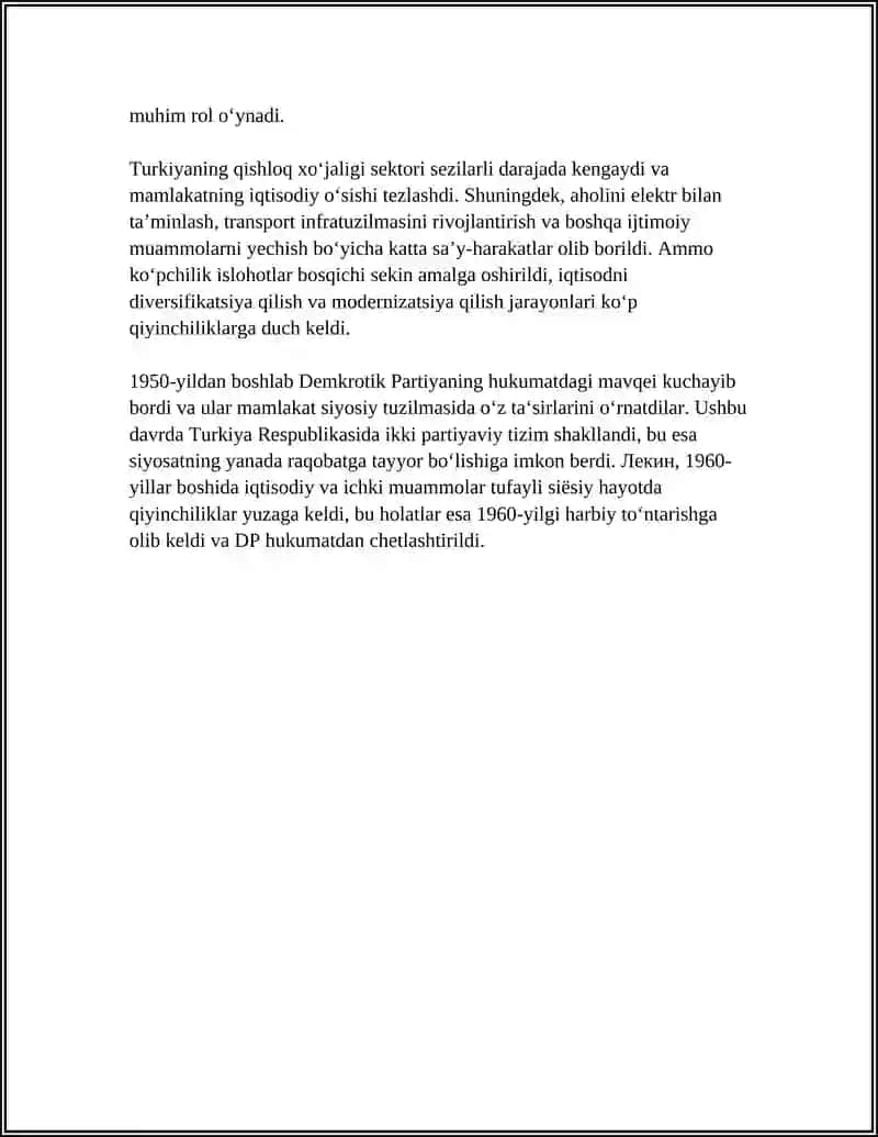 1945-2025 YILLARDA TURKIYA RESPUBLIKASI 4