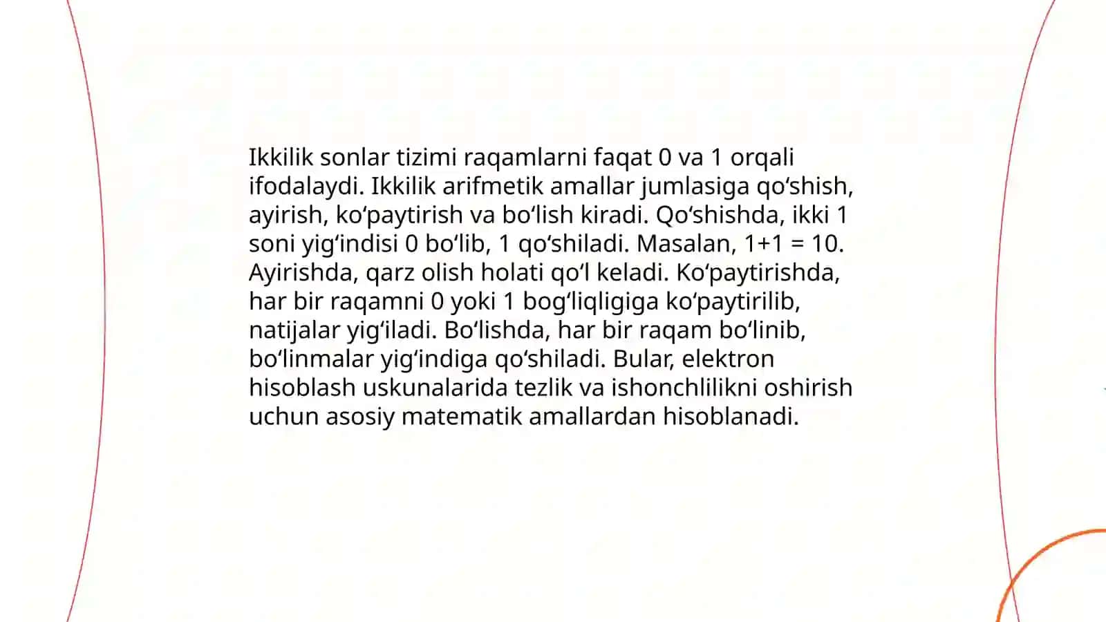 Ikkilik sonlar asosida o‘yin fizikasi va simulyatsiyalarini hisoblash usullari 4