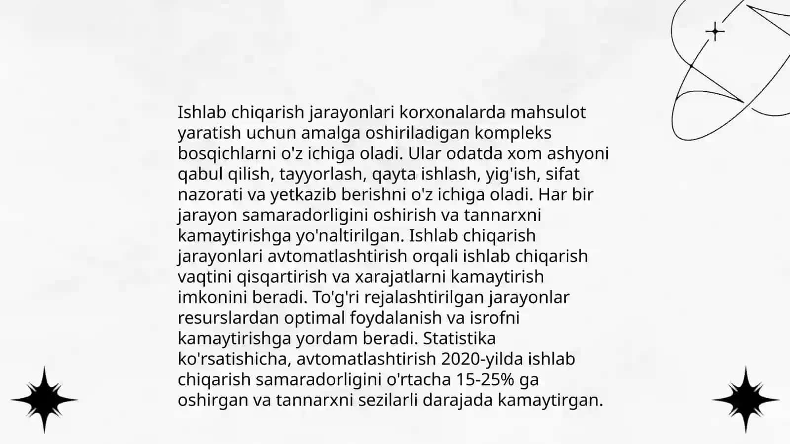 ishlab chiqarishning va uning kórsatkichlari 4