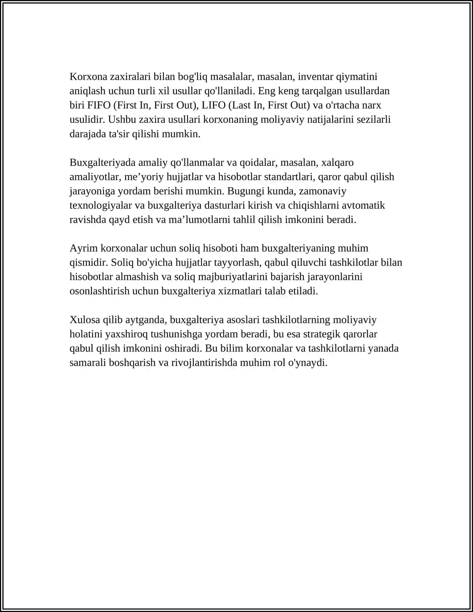 Buxgalteriya asoslari 4