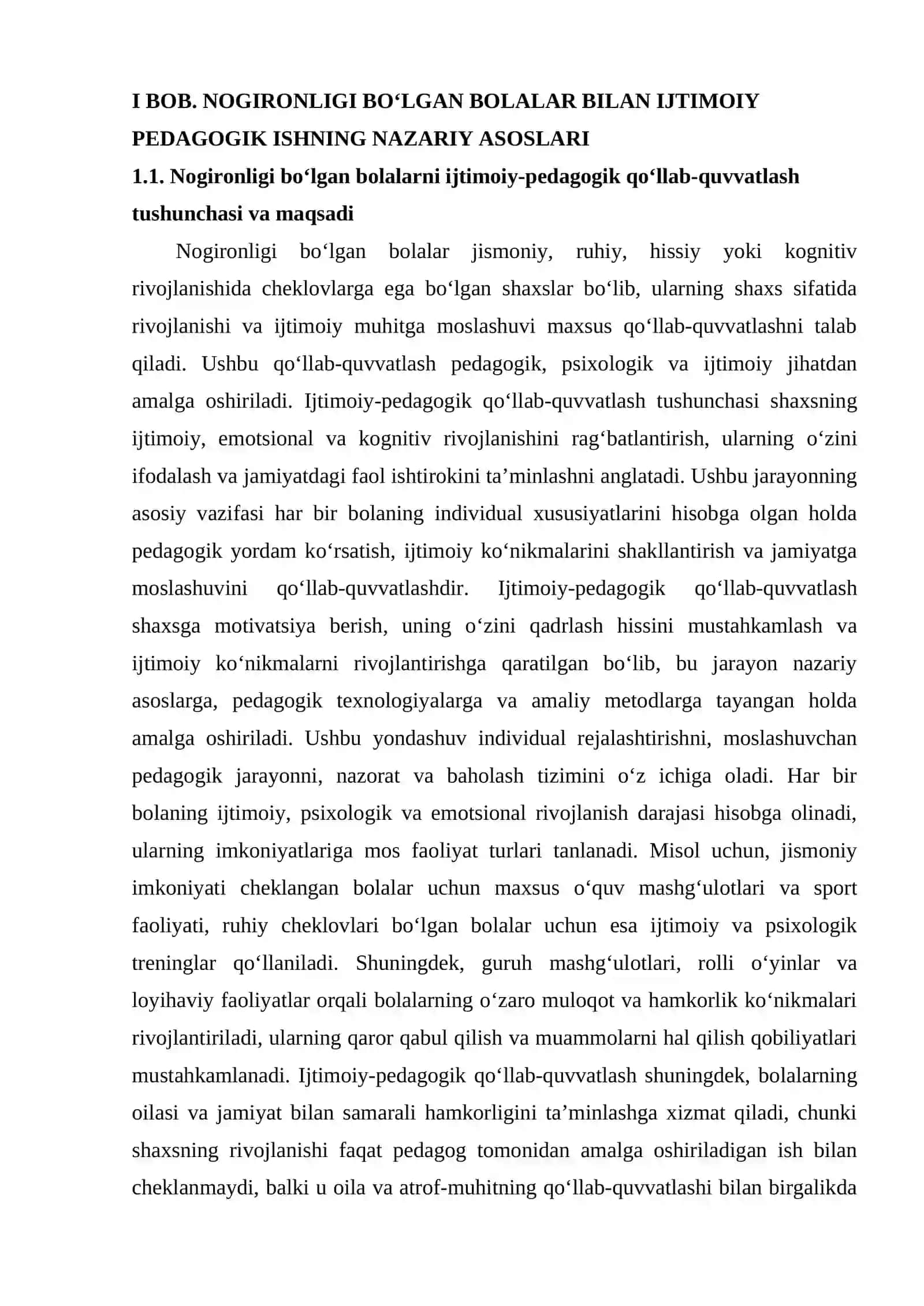 Nogironligi bo'lgan bolalar bilan ijtimoiy pedagogik ishlar 4