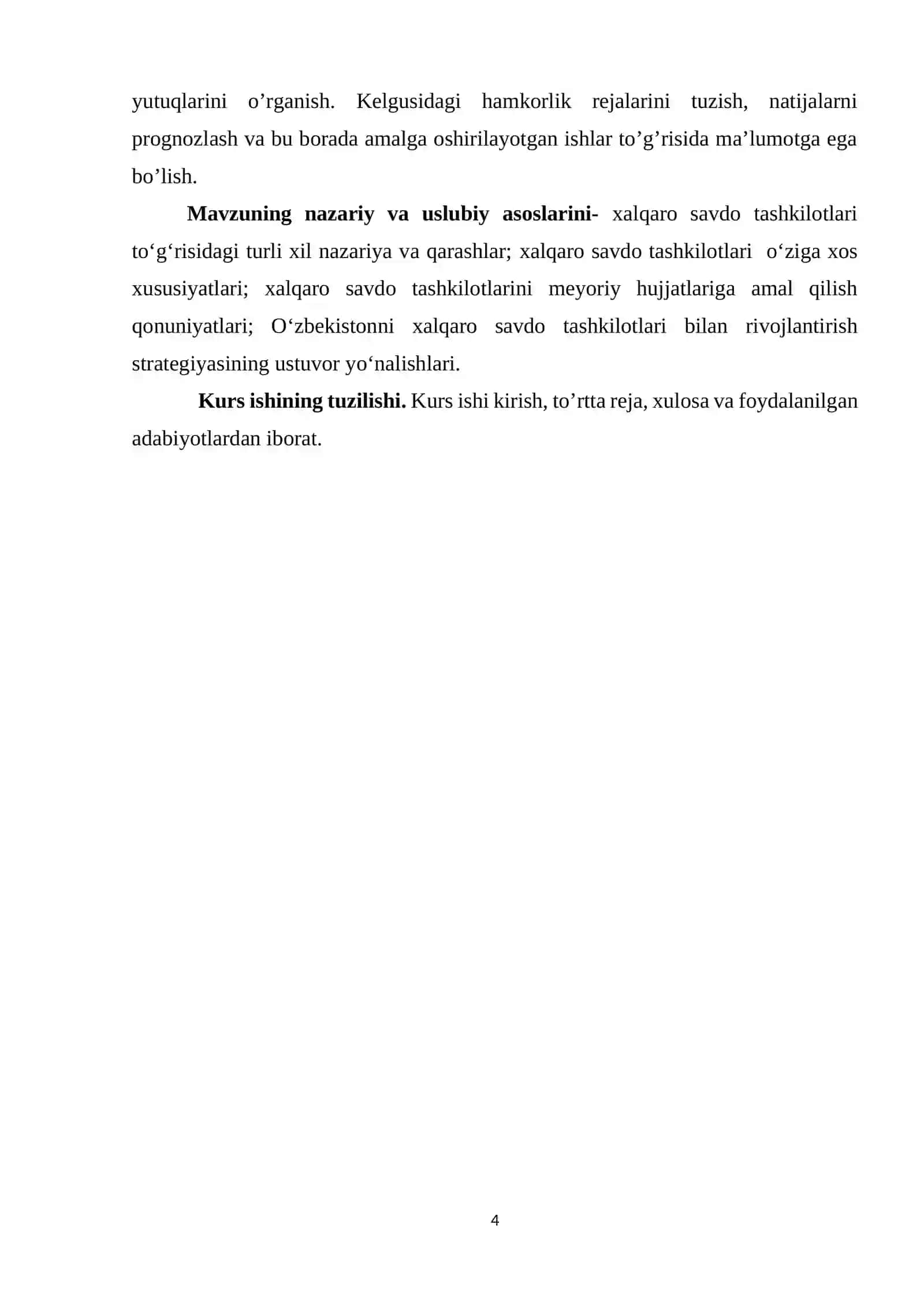 Xalqaro Savdo Tashkilotlari 4