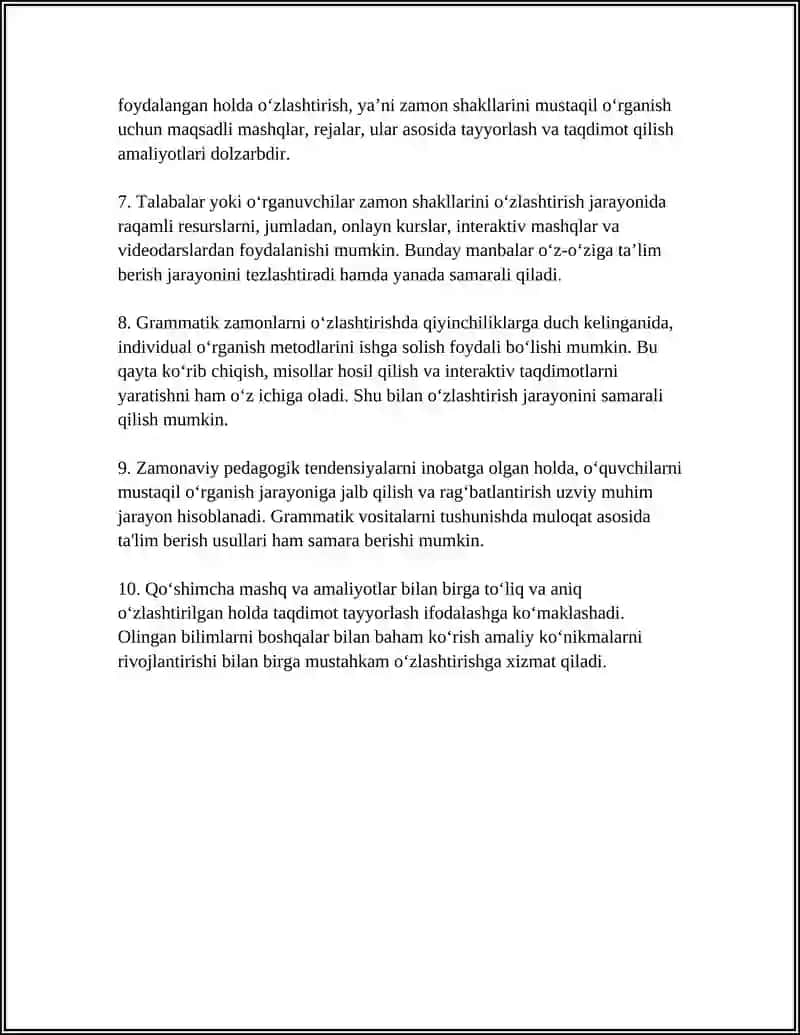 GRAMMATIK MAʼNONI IFODALOVCHI VOSITALAR 4