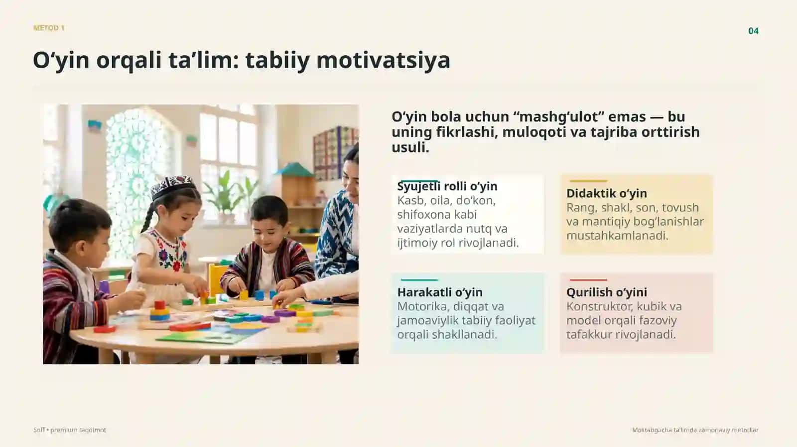 Maktabgacha ta’limda zamonaviy metodlar 4