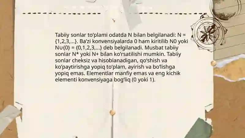 Natural sonlar 4