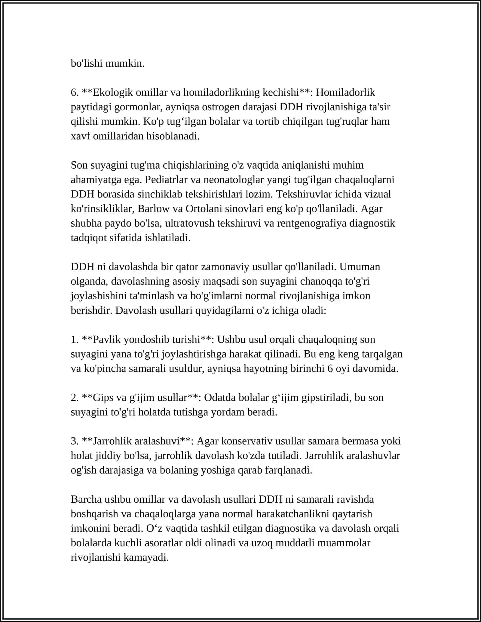 SON SUYAGINI TUĜMA CHIQISHLARI, TUĞRUQ SHIKASTLARI, TUĞMA BÒYIN MUSHAKLI QIYSHIQLIGI: ETIOLOGIYASI, PATOGENEZI, TASNIFI, KLINIKASI, DIAĜNOSTIKASI, ZAMONAVIY DAVOLASH USULLARI 4