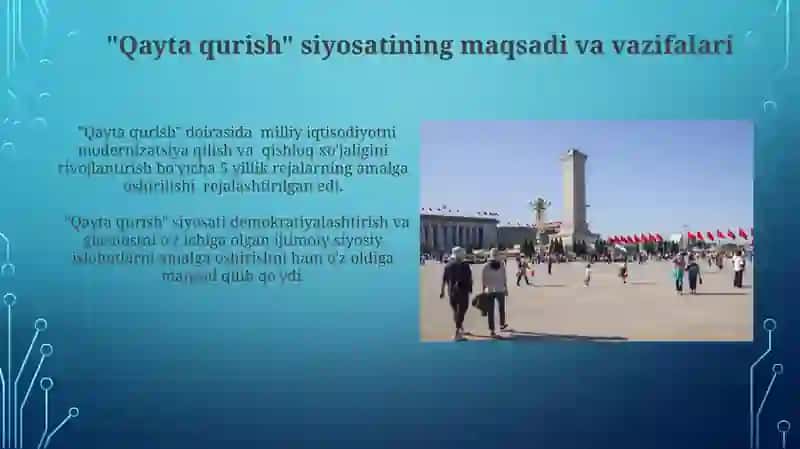Qayta qurish siyosati va ijtimoiy-siyosiy vaziyat 4