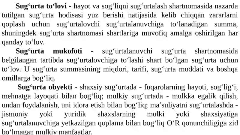 Sug’urta bozorini statistik o’rganish 4