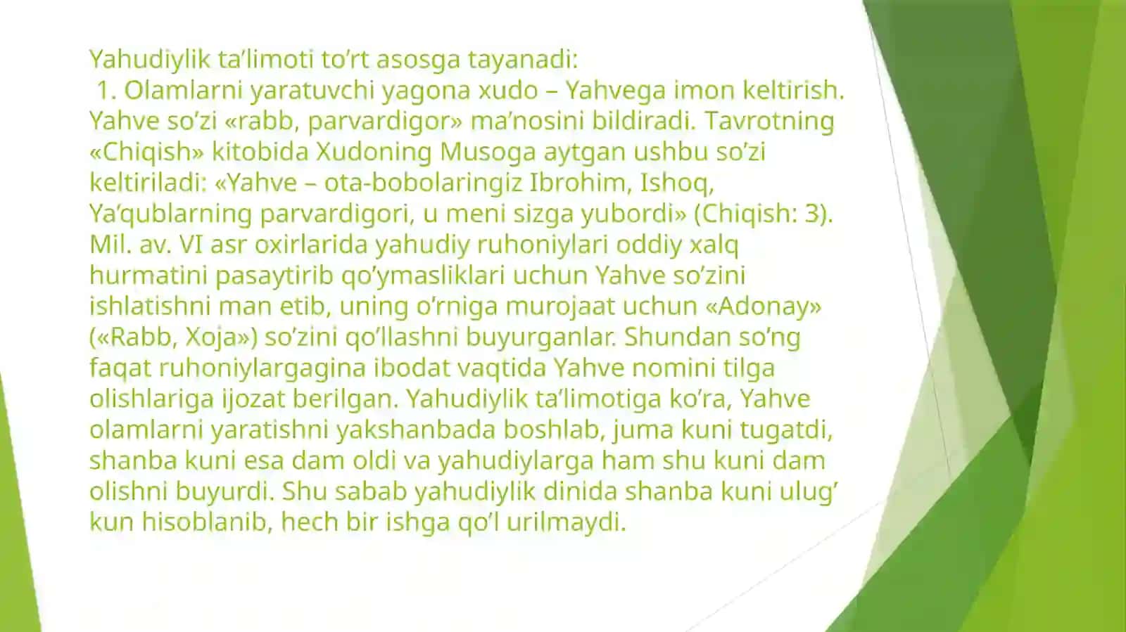 Milliy  dinlar 4