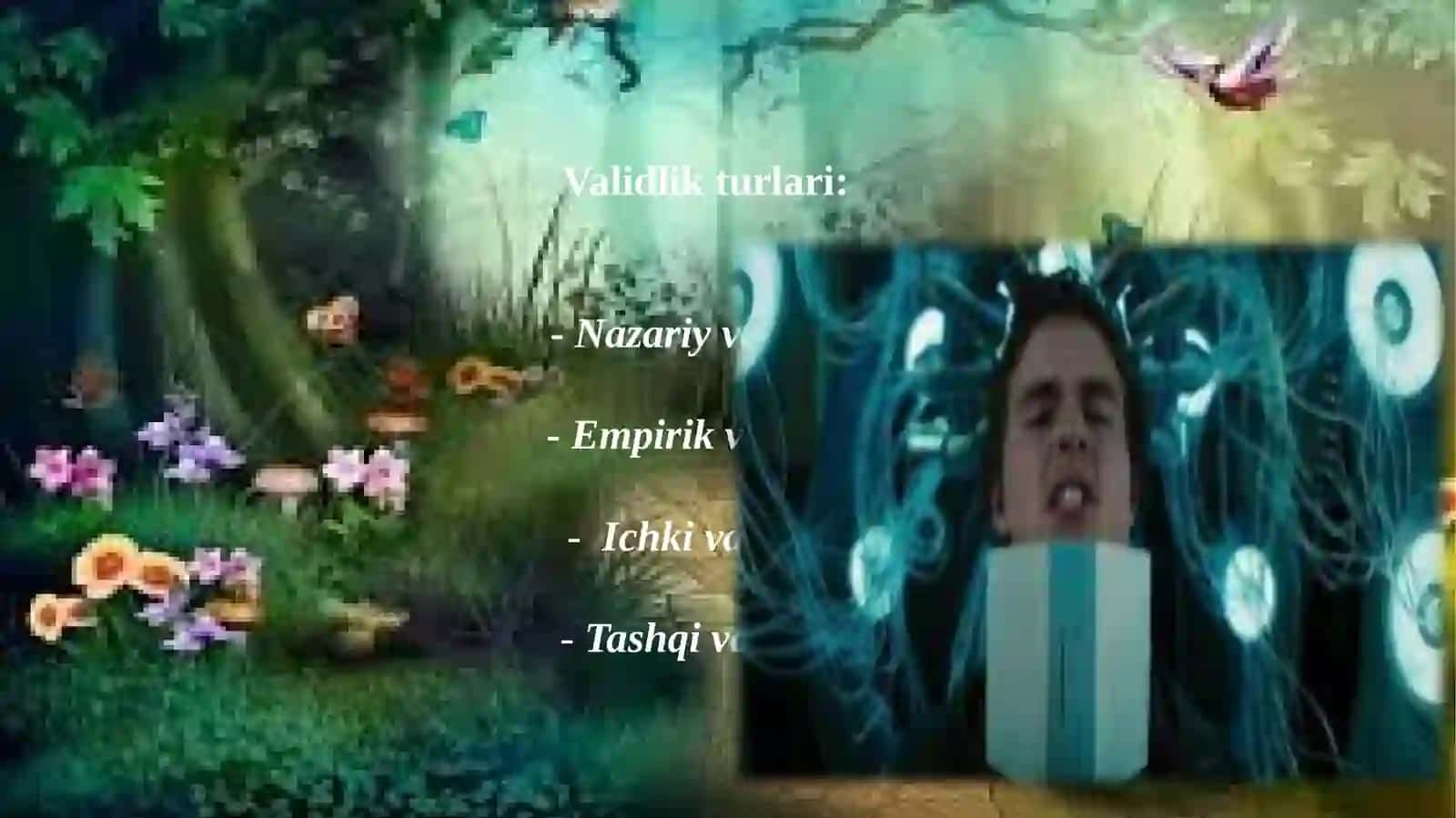 Psixologiyada ilmiy farazlar qo’yish muammosi, Psixologik eksprement turlari 4