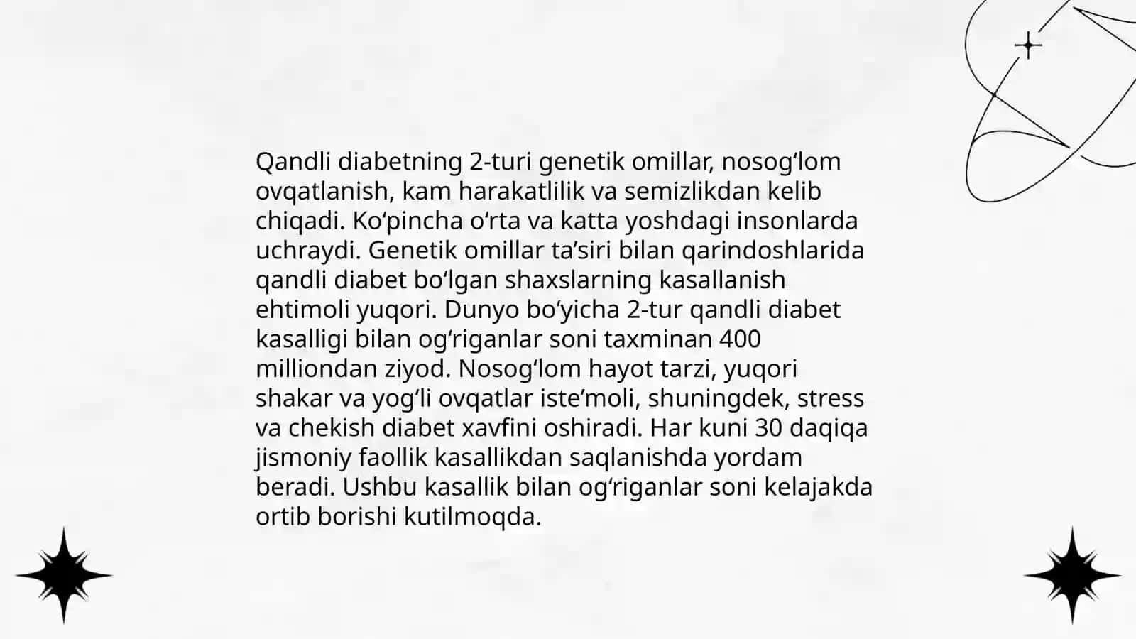 Qandli diabet 4