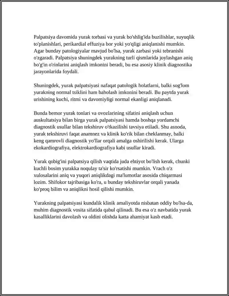 YURAK PALPATSIYASI 4