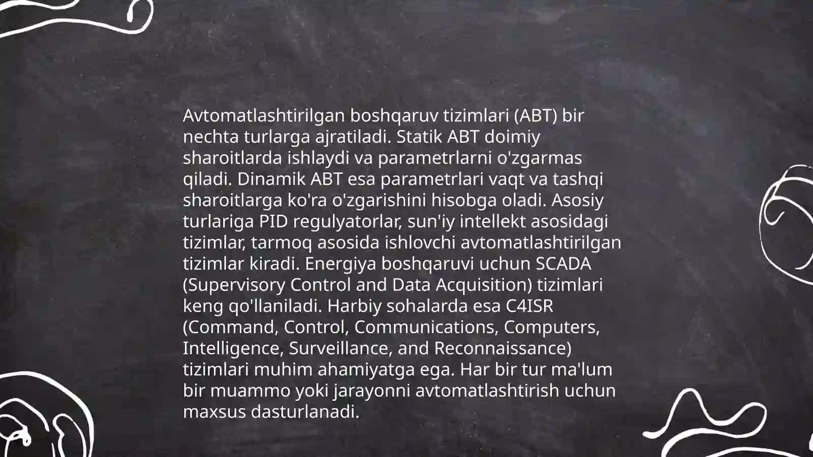 Nasos stansiyani avtomatlashtirilgan boshqarish tizimi 4