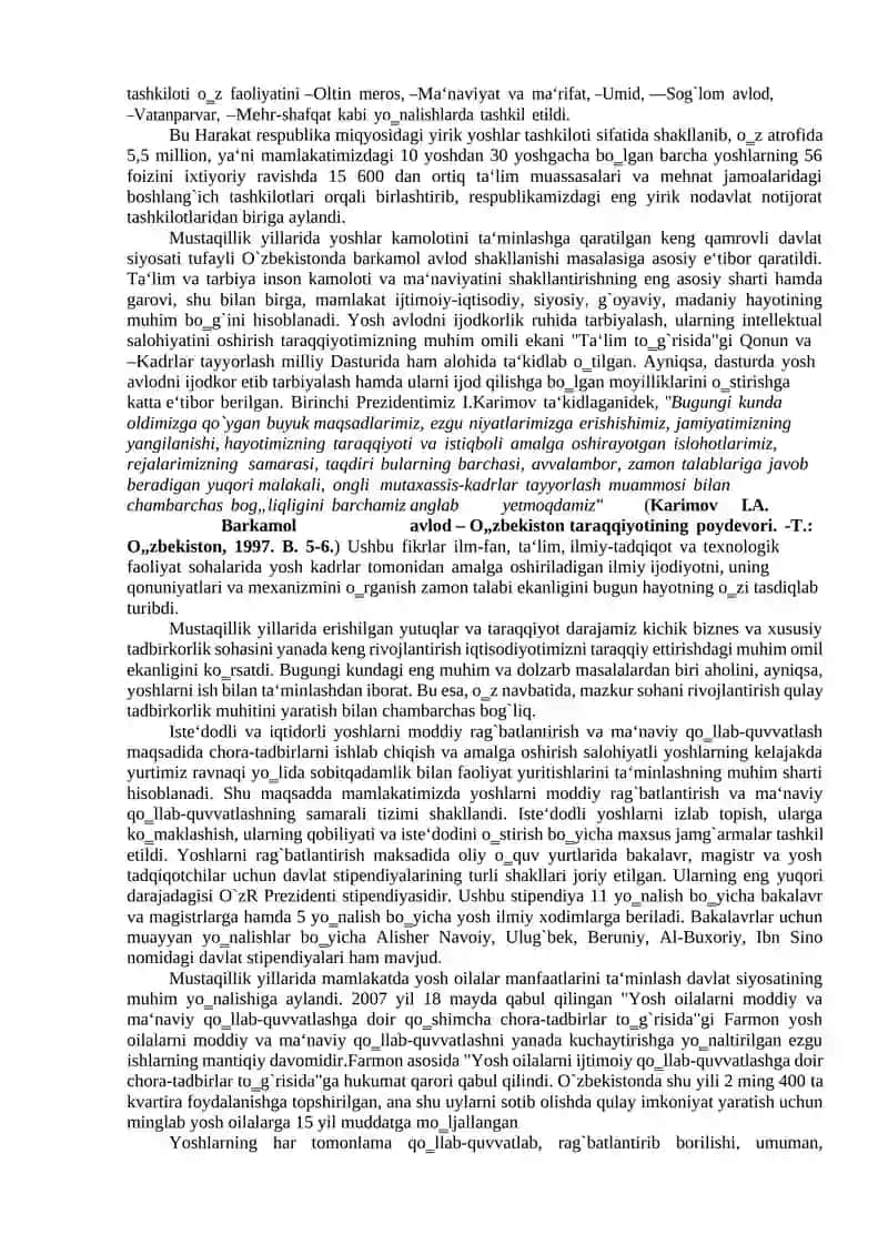 KADRLAR TAYYORLASH VA TA‟LIM SOHASINI ISLOH QILISH 4