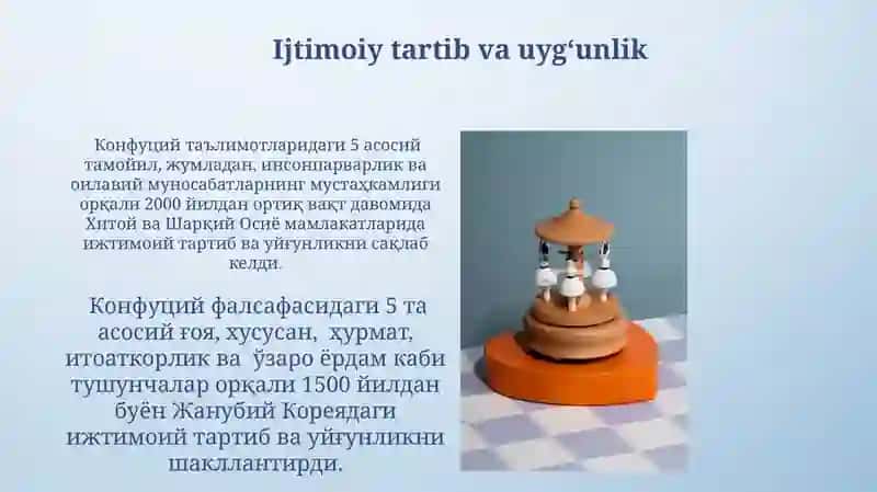 Konfutsiylik taʼlimoti ijtimoiy- axloqiy masalalari 4