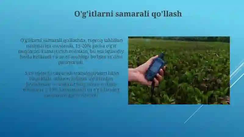 Suv tejovchi sug'orish texnologiyalari 4