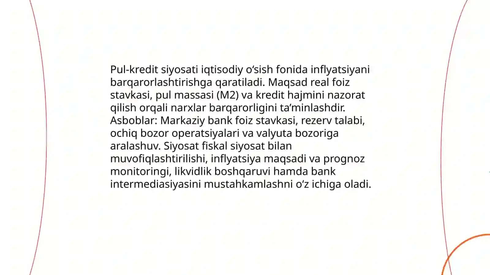 Iqdisodiy oʻsish siyosati 4