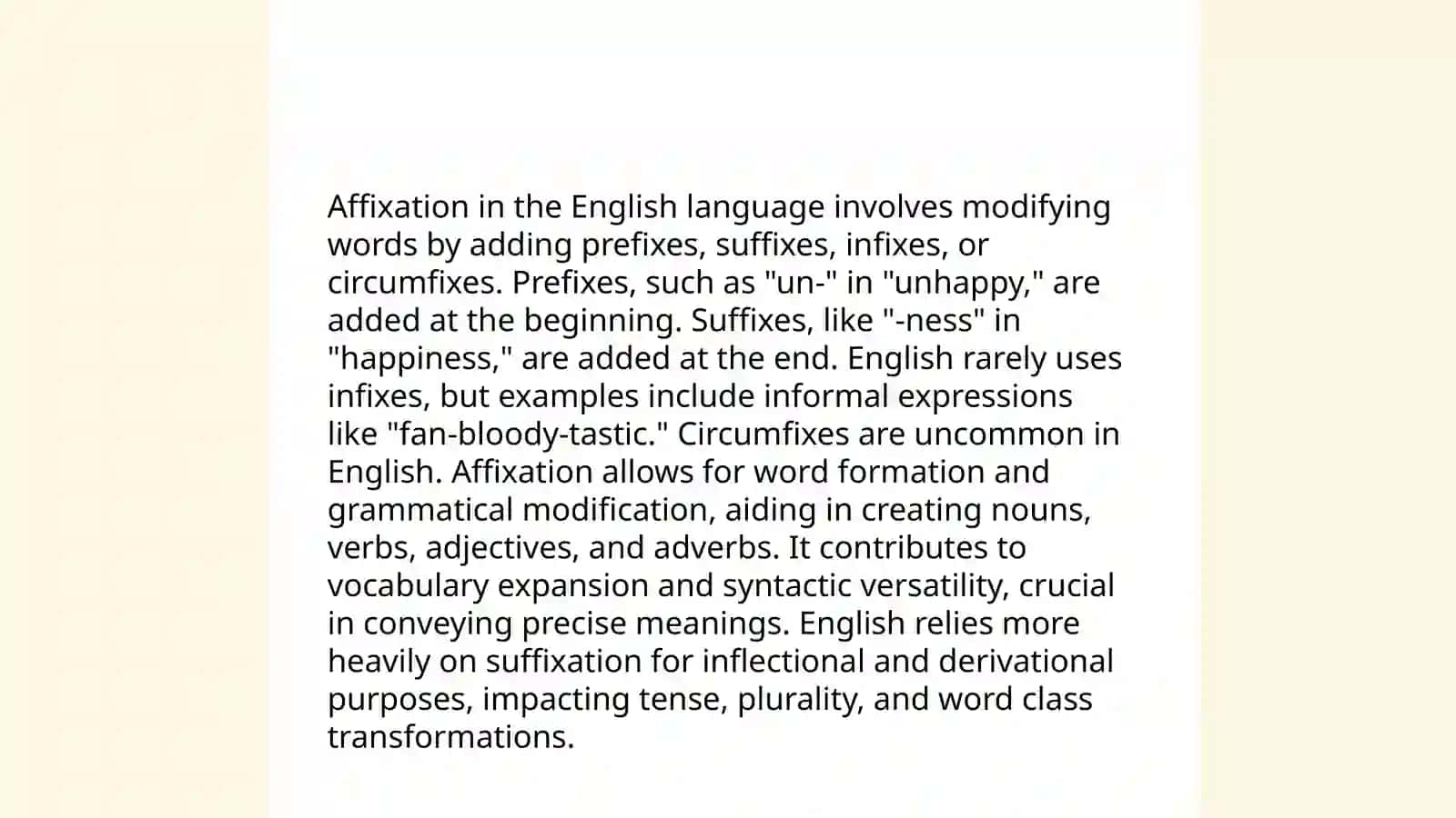 Word formation 4