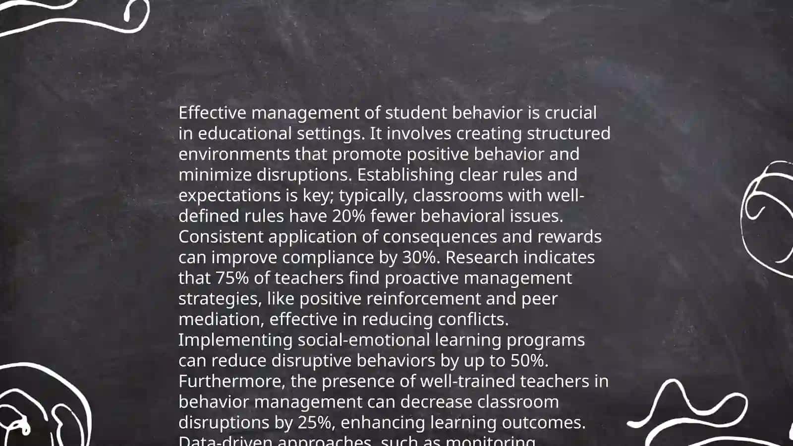 The Classroom management 4
