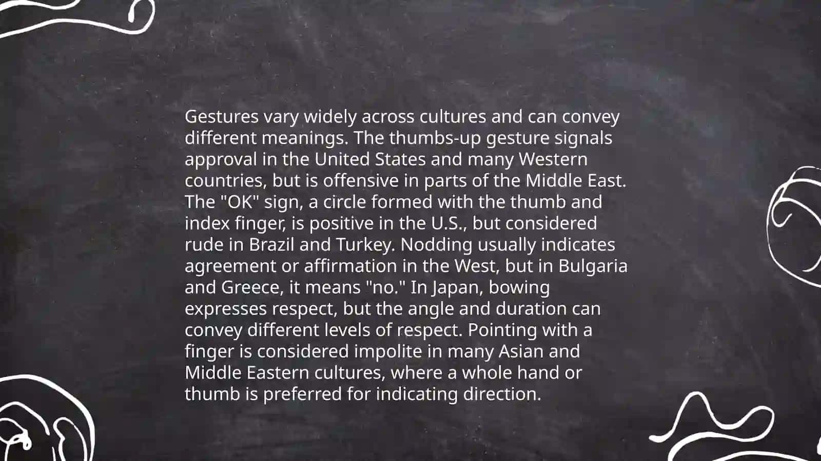Extra linguistic issues in cross-cultural communication: images 4