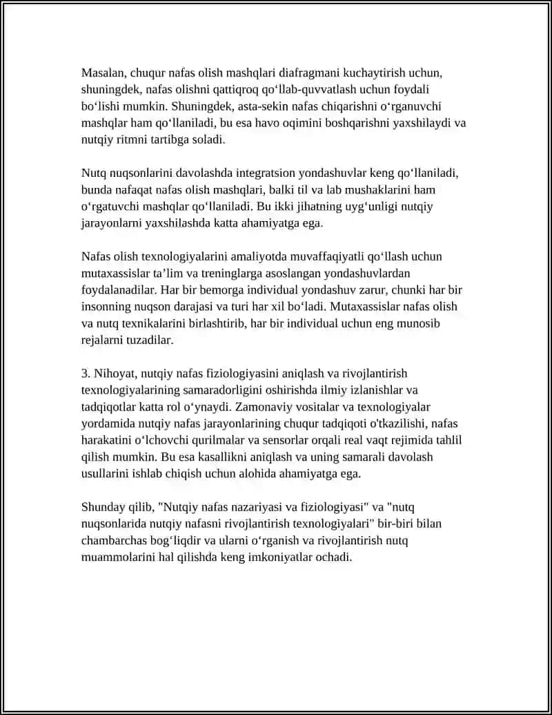 TURLI NUTQ NUQSONLARIDA NUTQIY NAFASNI RIVOJLANTIRISH TEXNOLOGIYALARI 4