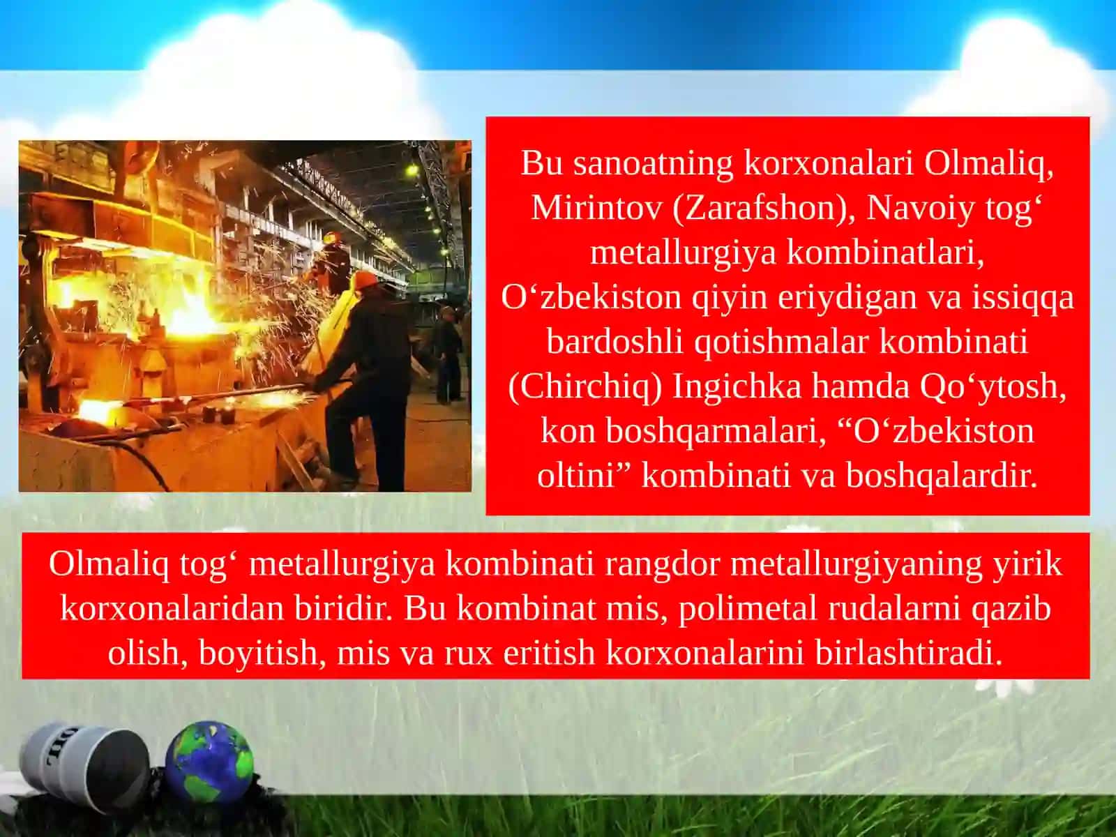 Qora va rangli metallarni o‘rganish 4
