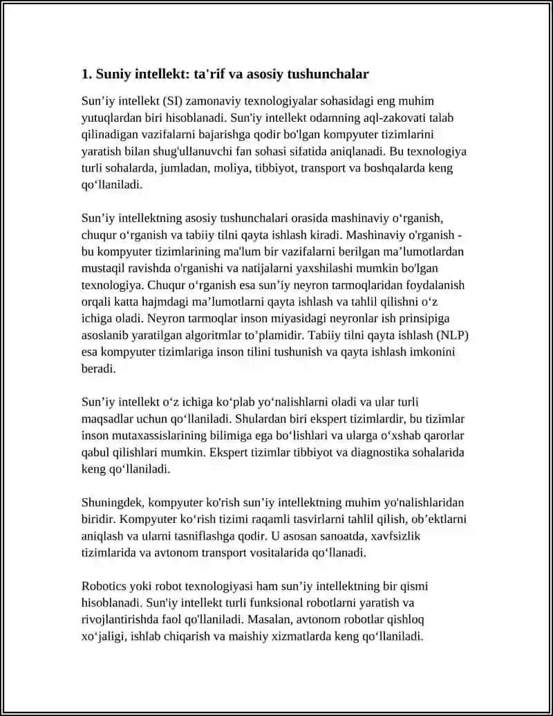SUNIY INTELEKT TUSHUNCHASI VA UNDAN FOYDALANISH 4