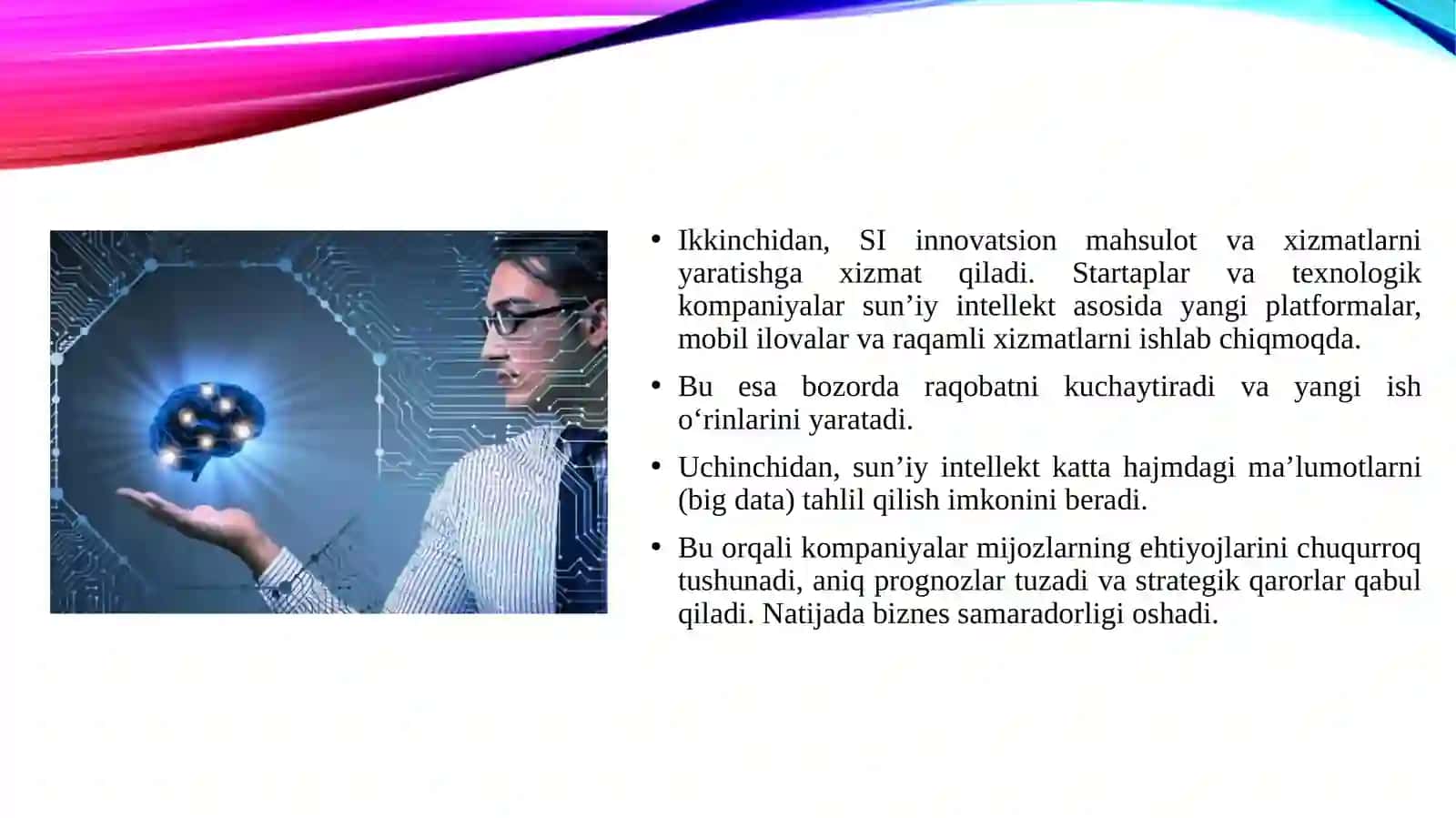 Sun’iy intellekt-iqtisodiyotni innovatsion rivojlantirish omili sifatida 4