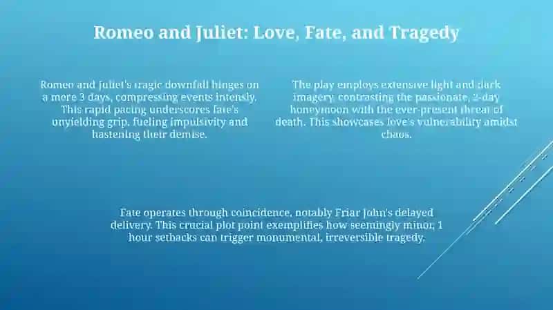 The tragedies of W. Shakespeare ("Romeo and Juliet", "Hamlet") 4