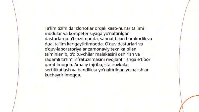Sog'liqni saqlash tizimini isloh qilish va tibbiy xizmat sifatini oshirish 4
