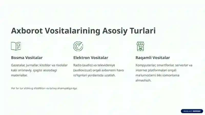 Axborot Vositalari 4