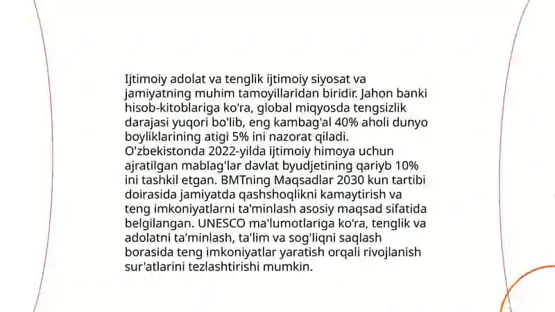 Davlatning ijtimoiy sivosati 4