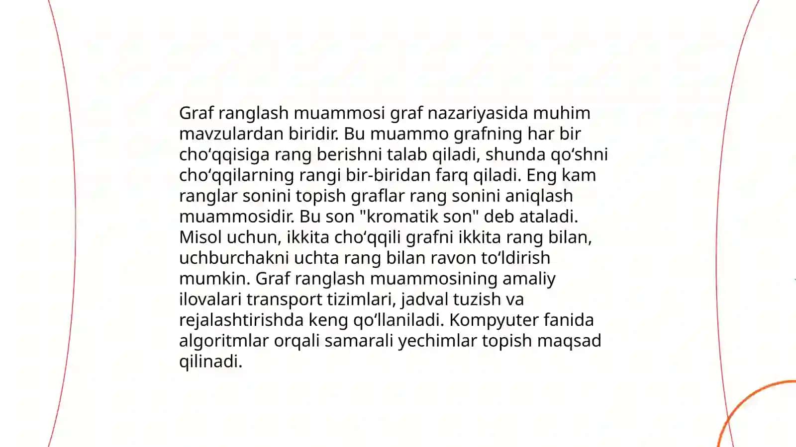 Graf coloring algoritmlari 4
