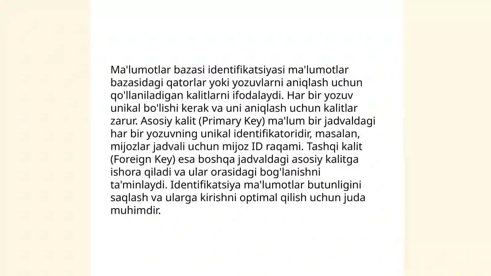 Ma'lumotlar bazasi tizimining arcitekturasi 4