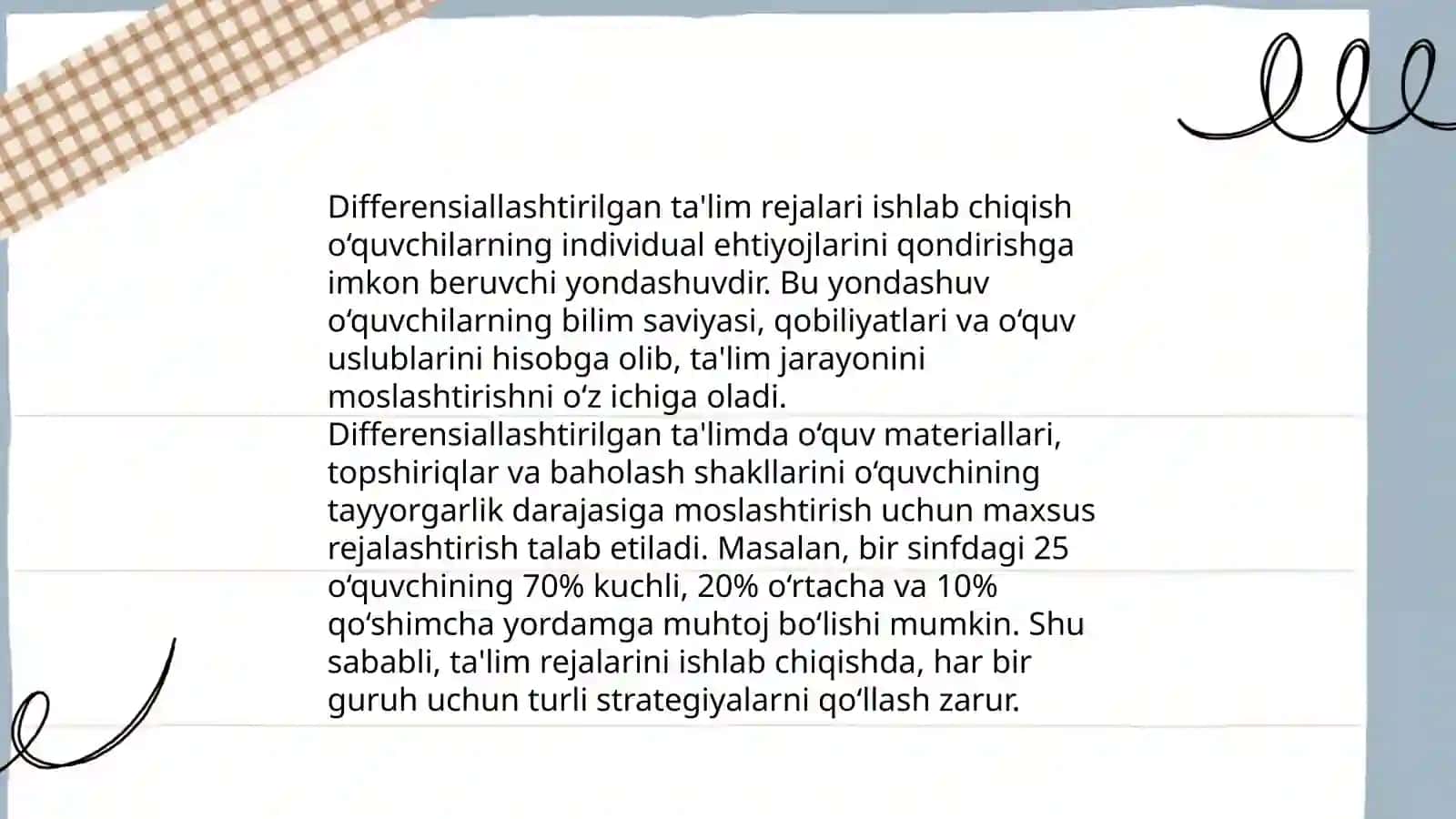 Alohida ta'lim ehtiyojlariga ega bolalarni o'qitish va tarbiyalash muammolari va ularning yechimi 4