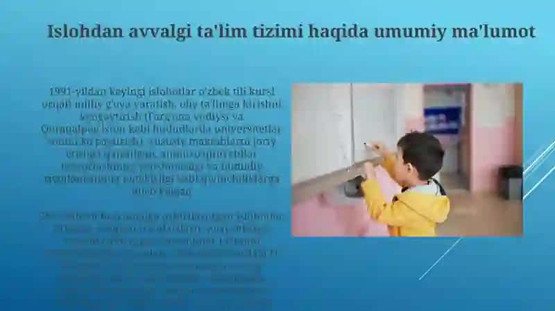 O'qituvchilarni tayyorlash va malakasini oshirish 4