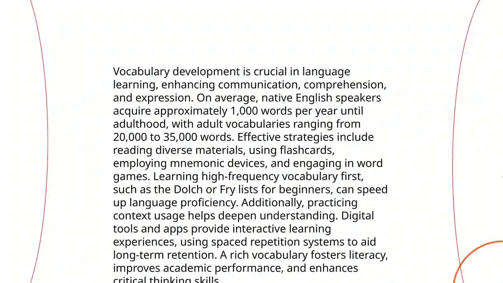 Development of subskills of young learners 4