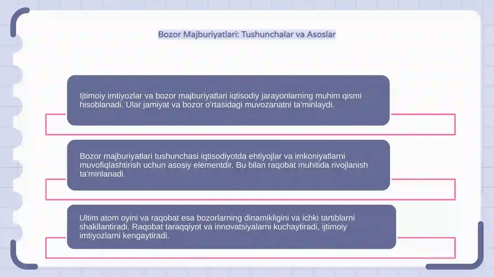 Ijtimoiy imtiyozlar bozor majburiyatlari va ultim atom oyiniga raqobat kiritish 4