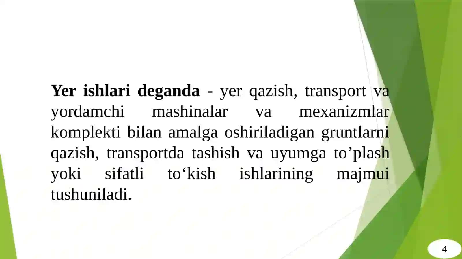 Gidrotexnika qurilishi dayerishlari 4