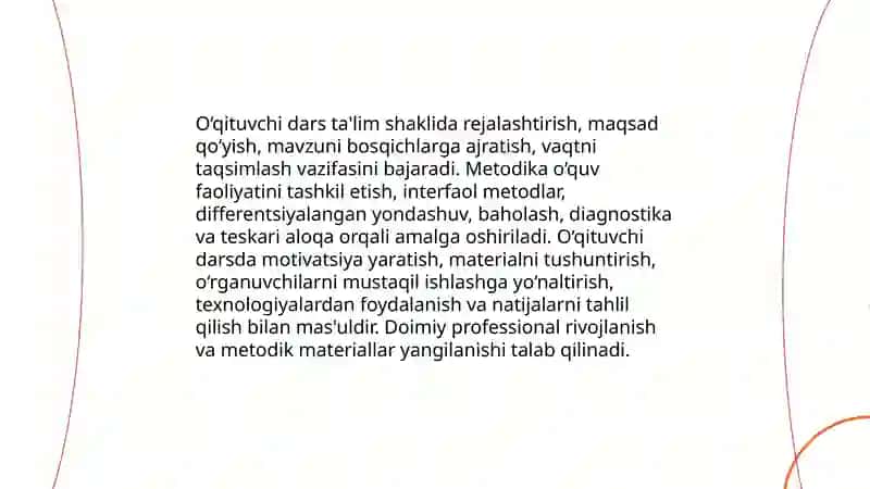 Umumiy pedagogika fanidan tayyorlagan mustaqil ishi 4